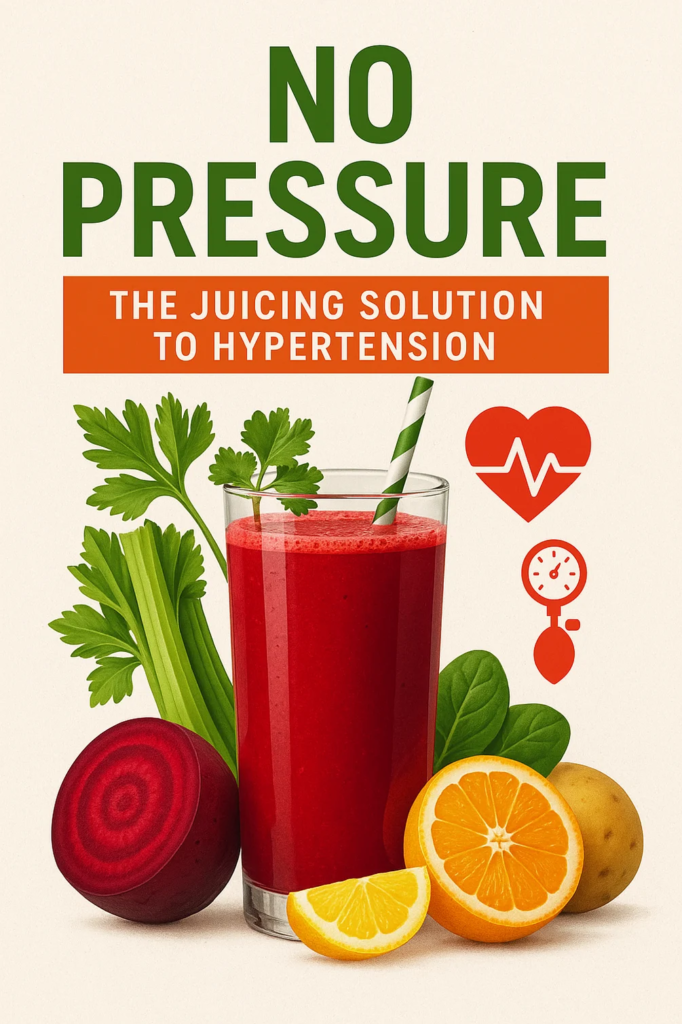 No Pressure “The Juicing Solution to Hypertension” product photo